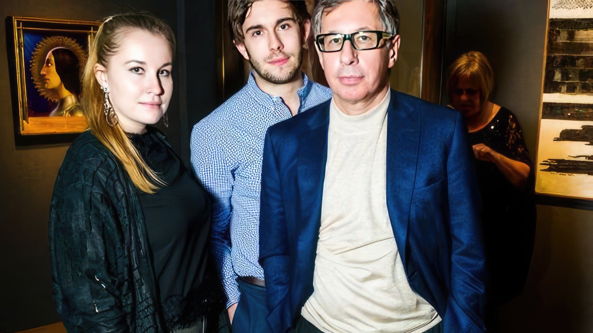 Петр Авен и его старшие дети