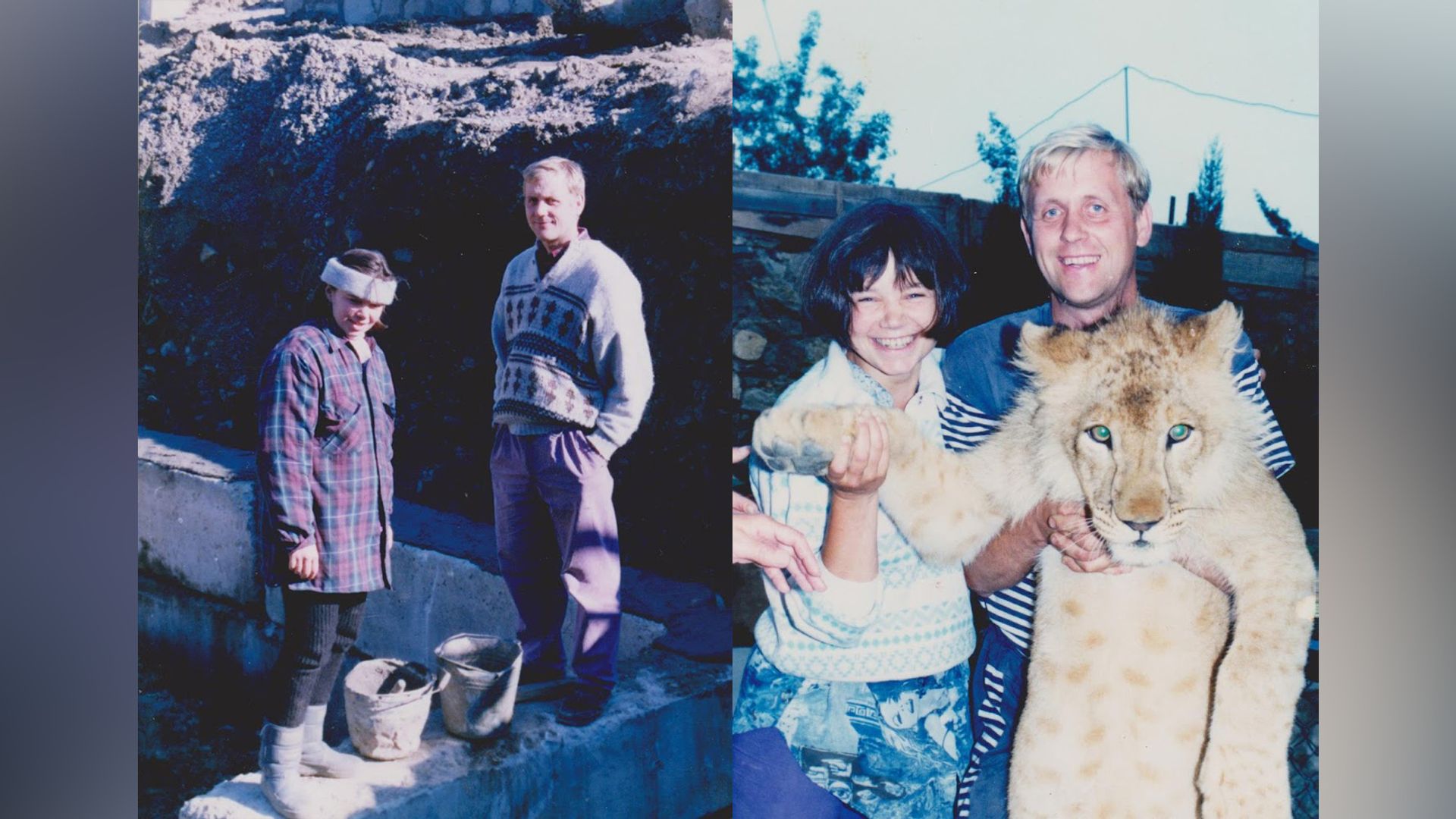 Олег Зубков с женой Оксаной в молодости