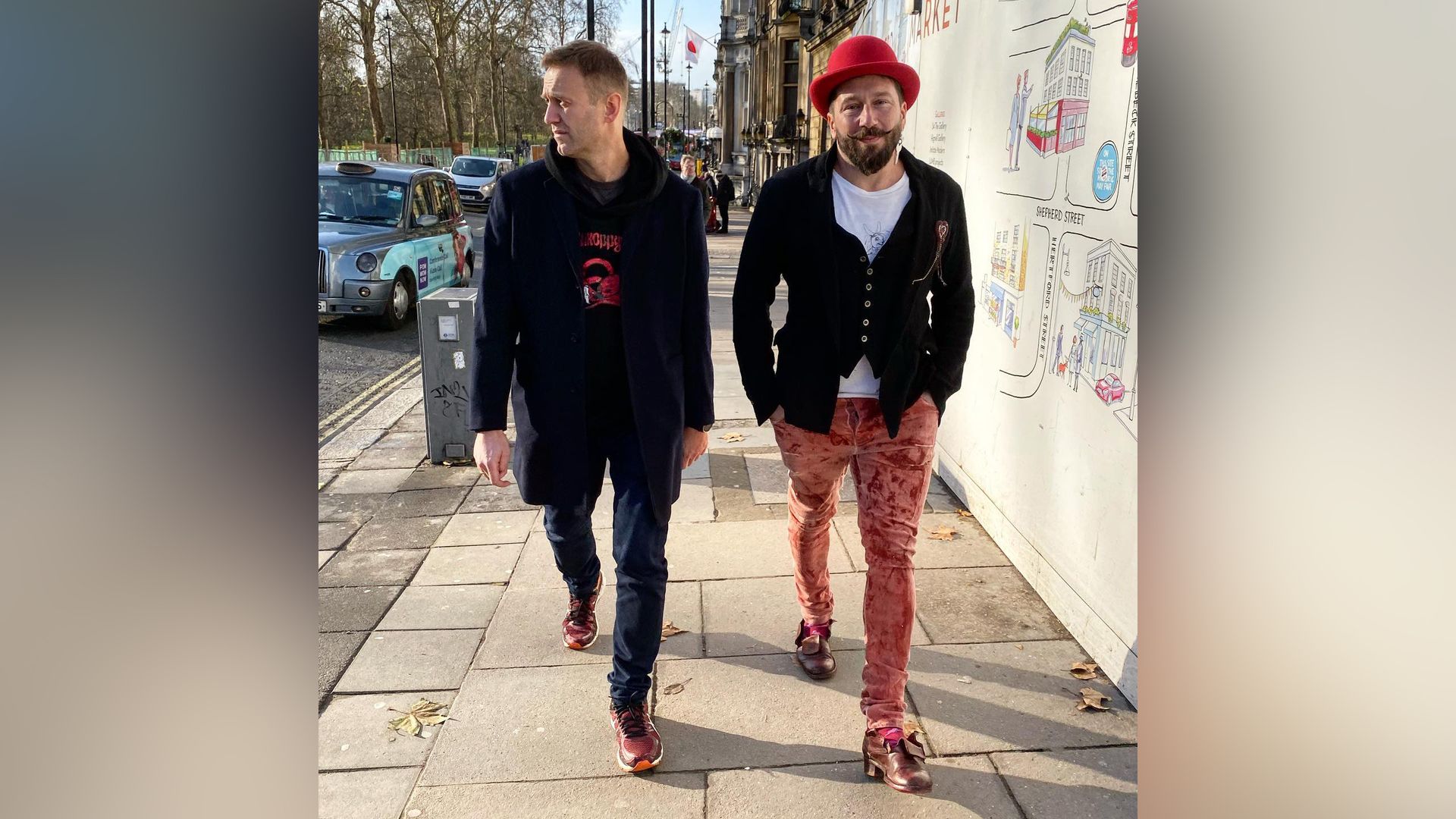 Евгений Чичваркин и Алексей Навальный