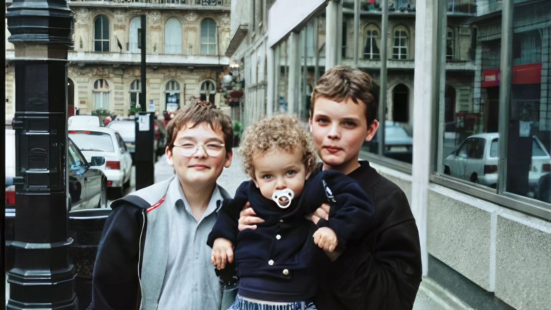 Дети Александра Мамута: Николай, Леонид и Дмитрий