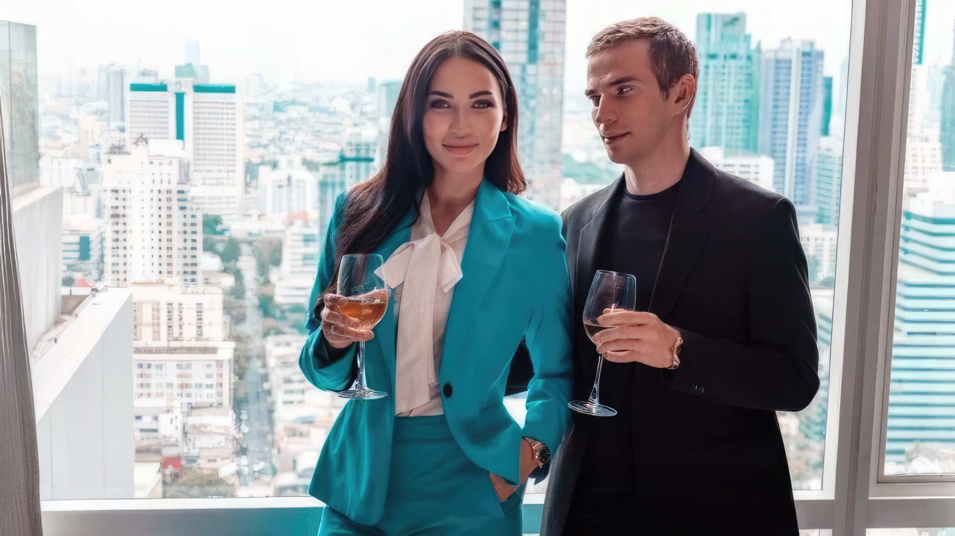 Максим Мернес с женой